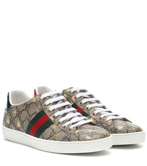 gucci dorate sneakwrs damasco